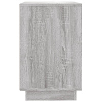 Credenza Grigio Sonoma 102x35x60 cm in Legno Multistrato 831883