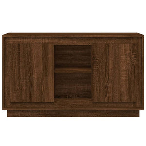 Credenza Rovere Marrone 102x35x60 cm in Legno Multistrato 831884