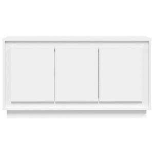 Credenza Bianca 102x35x55 cm in Legno Multistrato 831885