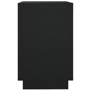 Credenza Nera 102x35x55 cm in Legno Multistrato 831886