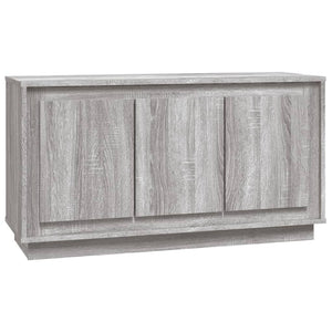 Credenza Grigio Sonoma 102x35x55 cm in Legno Multistrato 831891