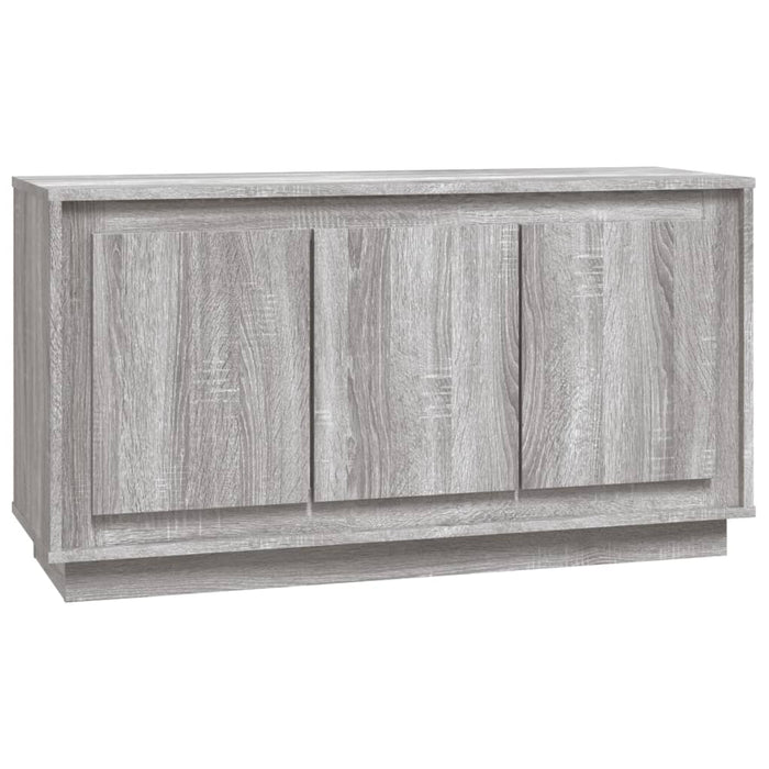 Credenza Grigio Sonoma 102x35x55 cm in Legno Multistrato 831891