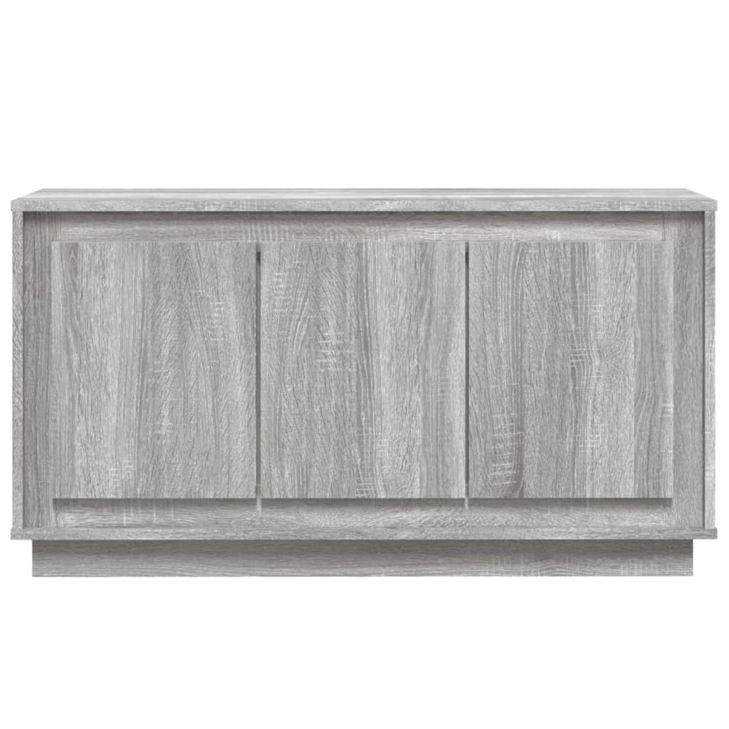 Credenza Grigio Sonoma 102x35x55 cm in Legno Multistrato 831891