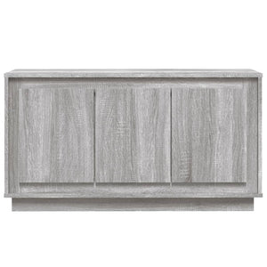 Credenza Grigio Sonoma 102x35x55 cm in Legno Multistrato 831891