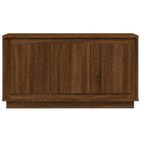 Credenza Rovere Marrone 102x35x55 cm in Legno Multistrato 831892