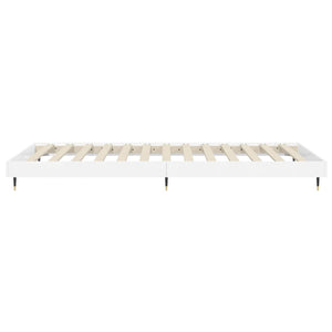 Giroletto Bianco Lucido 90x190 cm in Legno Multistrato 832199