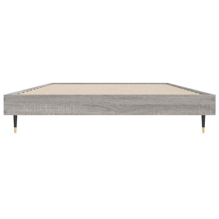 Giroletto-Struttura Letto Grigio Sonoma 90x190 cm in Legno Multistrato 771592