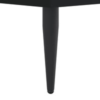 Giroletto Nero 200x200 cm in Legno Multistrato 832214