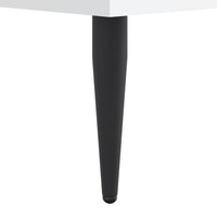 Giroletto Bianco Lucido 160x200 cm in Legno Multistrato 832231