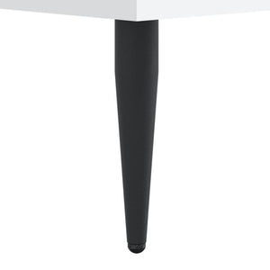 Giroletto-Struttura Letto Bianco 140x200 cm in Legno Multistrato 375027