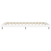 Giroletto Bianco Lucido 90x200 cm in Legno Multistrato 832271