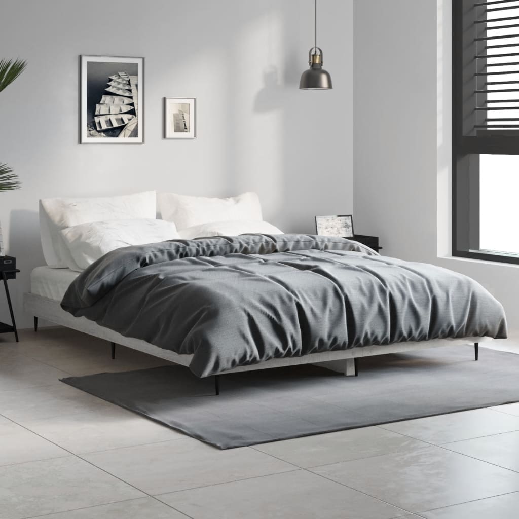 Giroletto Grigio Sonoma 135x190 cm in Legno Multistratocod mxl 130008