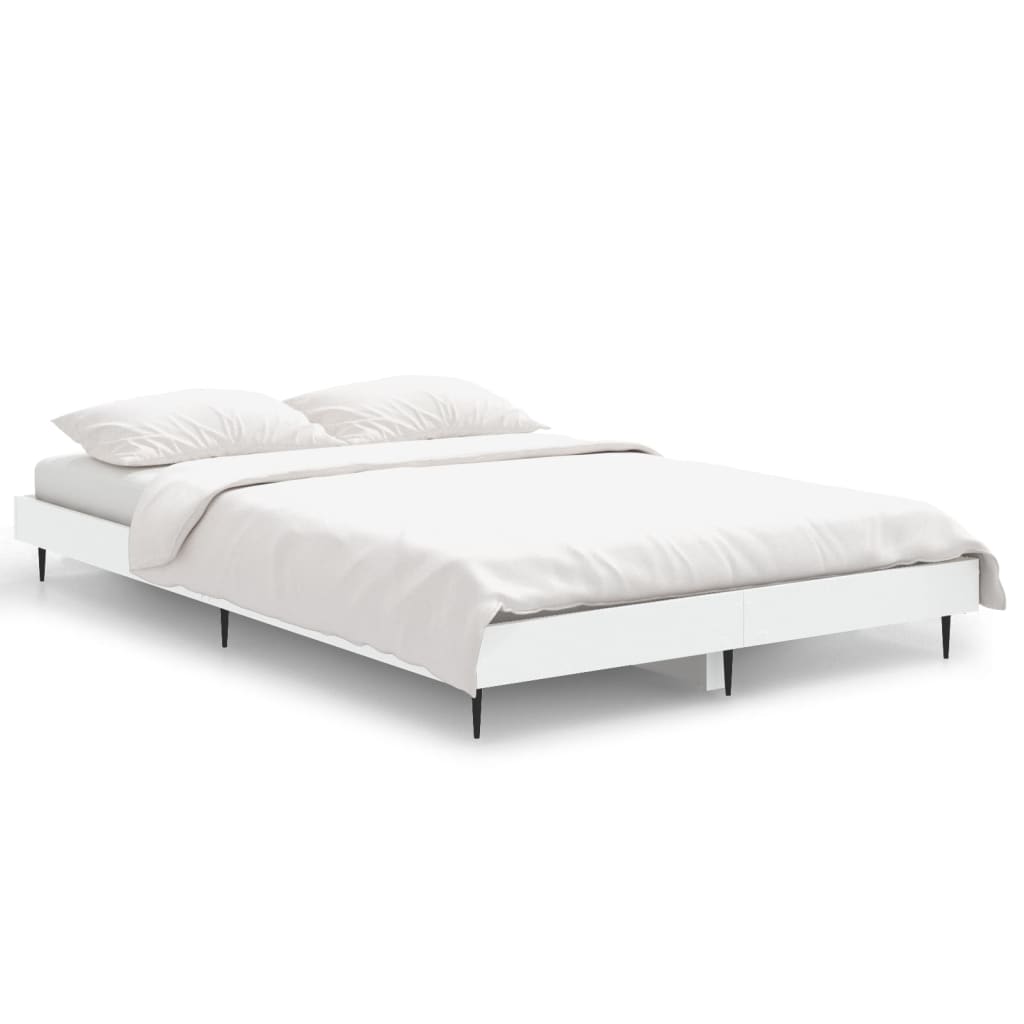 Giroletto-Struttura Letto Bianco 120x190 cm in Legno Multistrato 319298