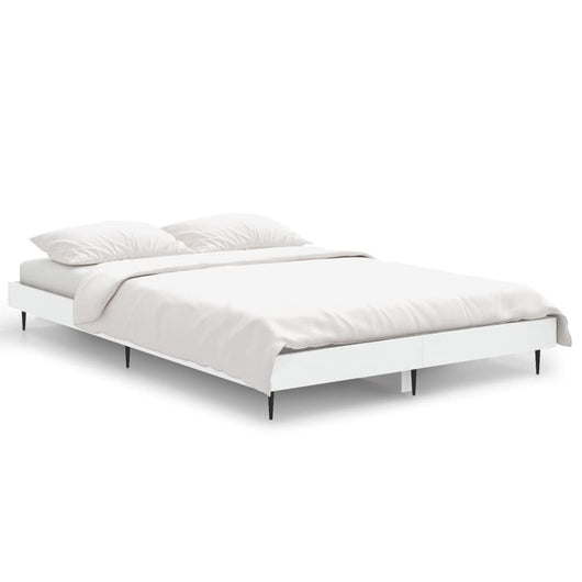 Giroletto-Struttura Letto Bianco 120x190 cm in Legno Multistrato 319298