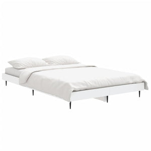 Giroletto-Struttura Letto Bianco 120x190 cm in Legno Multistrato 319298