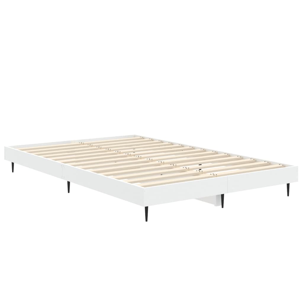Giroletto-Struttura Letto Bianco 120x190 cm in Legno Multistrato 319298