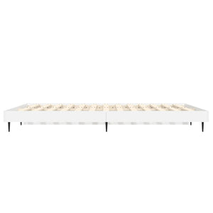 Giroletto-Struttura Letto Bianco 120x190 cm in Legno Multistrato 319298