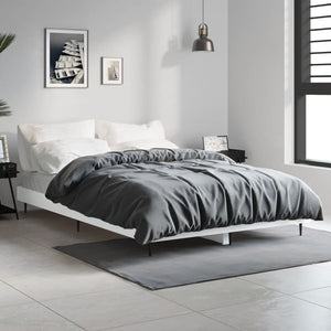 Giroletto-Struttura Letto Bianco 120x190 cm in Legno Multistrato 319298