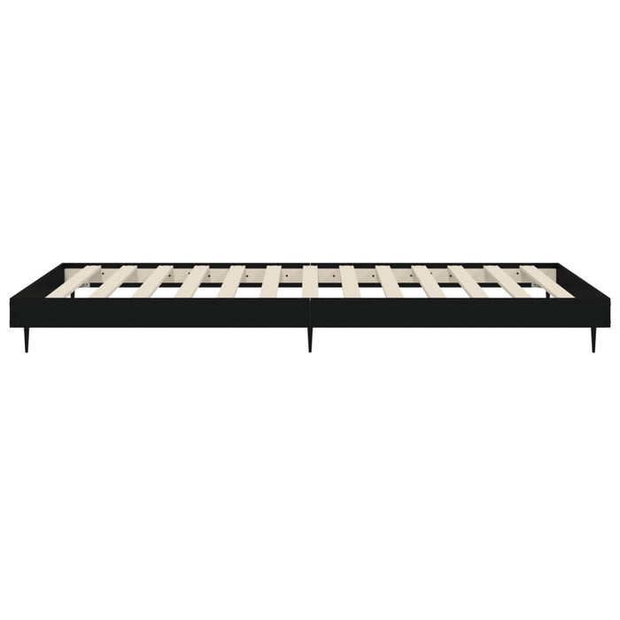 Giroletto Nero 90x190 cm in Legno Multistrato 832302