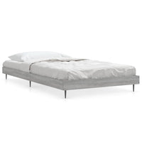 Giroletto-Struttura Letto Grigio Sonoma 90x190 cm in Legno Multistrato 426464