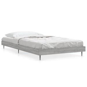 Giroletto-Struttura Letto Grigio Sonoma 90x190 cm in Legno Multistrato 426464