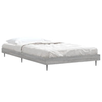 Giroletto-Struttura Letto Grigio Sonoma 90x190 cm in Legno Multistrato 426464