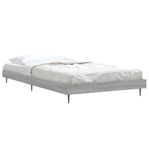 Giroletto-Struttura Letto Grigio Sonoma 90x190 cm in Legno Multistrato 426464