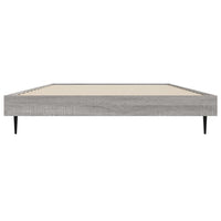 Giroletto-Struttura Letto Grigio Sonoma 90x190 cm in Legno Multistrato 426464