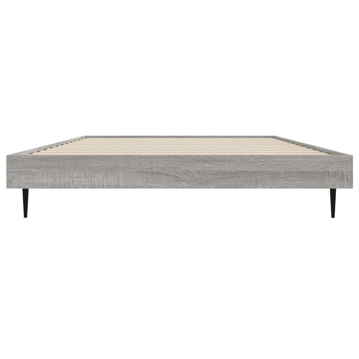 Giroletto-Struttura Letto Grigio Sonoma 90x190 cm in Legno Multistrato 426464
