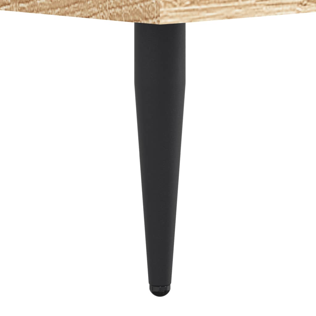 Giroletto senza Materasso Rovere Sonoma 75x190 cm in Truciolato 832312