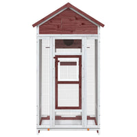 Casetta per Uccelli Moka 91,5x53x170 cm Legno Massello Pino 172254