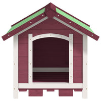 Cuccia per Cani Moka 65x65x61,5 cm in Legno Massello di Pino 172275