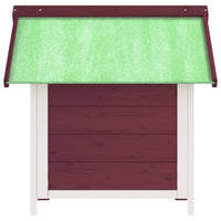 Cuccia per Cani Moka 65x65x61,5 cm in Legno Massello di Pino 172275