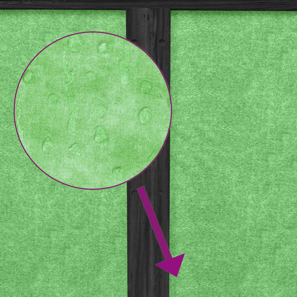 Conigliera Grigia 117,5x97x47,5 cm in Legno Massello di Pino 172287