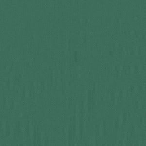 Gazebo con Panca a Dondolo Convertibile Verde Tessuto e Acciaio 363327