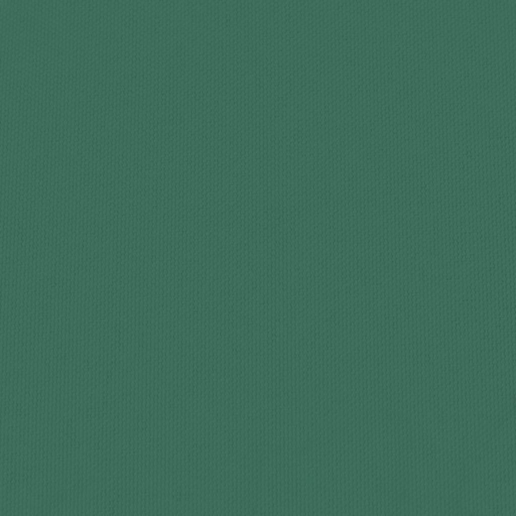 Panca a Dondolo con Baldacchino Verde 198 cm Tessuto e Acciaio 363331