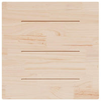 Piano del tavolo 80x80x2,5 cm in legno massello di pino quadrato 824390