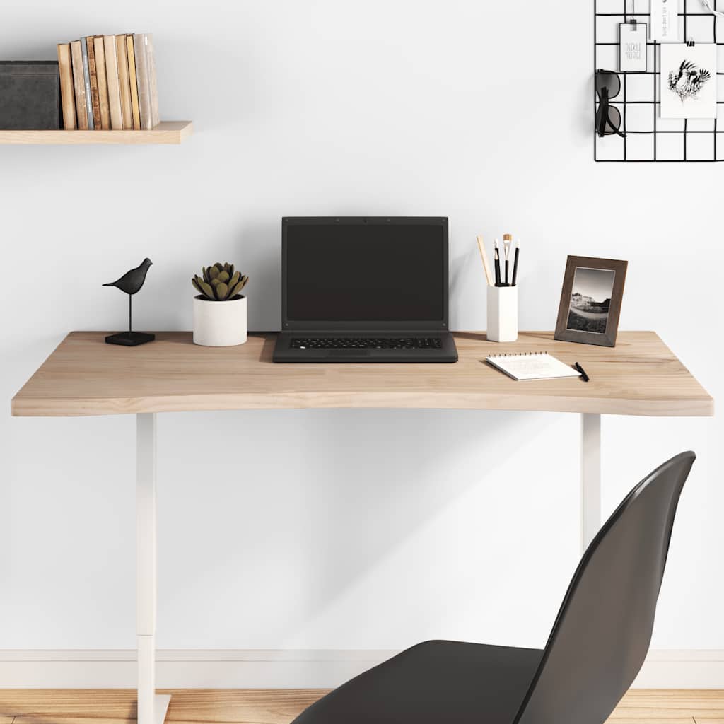 Piano Scrivania 100x60x2,5 cm in Legno Massello di Pino 824440