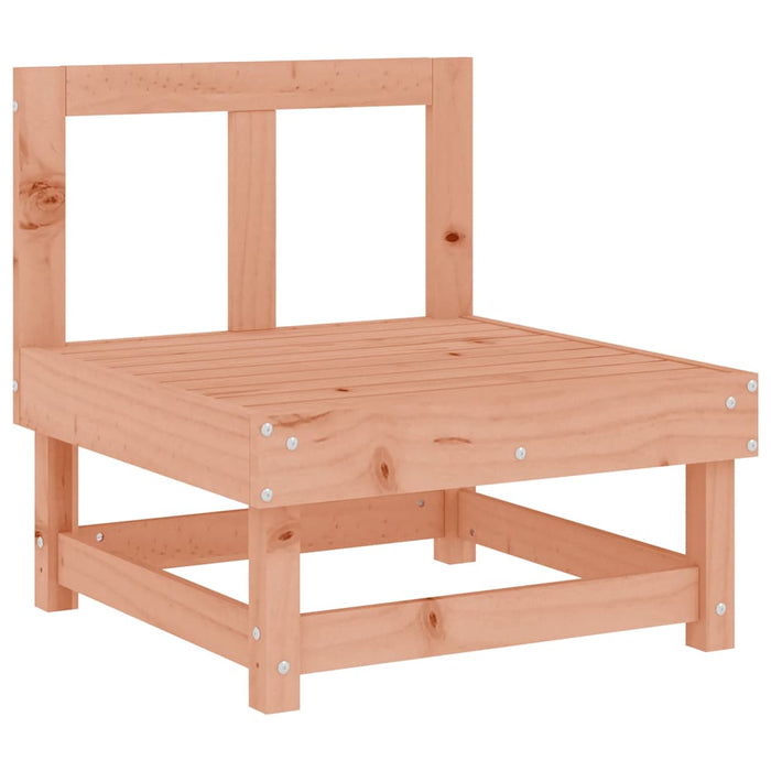 Divano Centrale con Cuscini in Legno Massello di Douglas