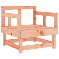 Sedie da Giardino con Cuscini 2 pz in Legno Massello di Douglas 825448