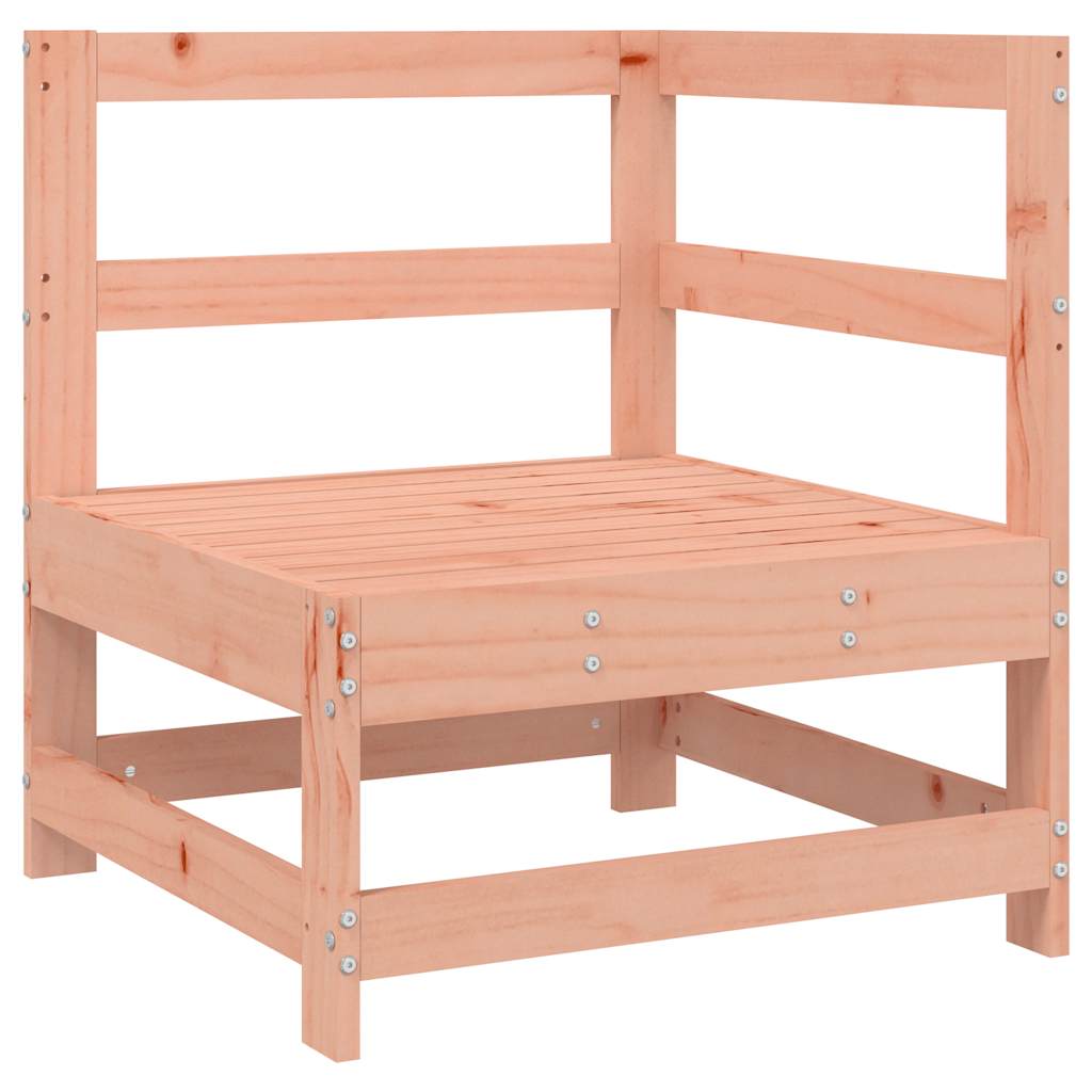 Divano Angolare con Cuscini in Legno Massello di Douglas 825546