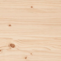 Sedia da Giardino con Cuscini in Legno Massello di Pino 825569