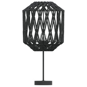 Paralume Nero Ø23x28 cm Ferro e Carta 364362