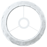 Paralume da Soffitto Bianco Ø25x17 cm in Vimini 364366