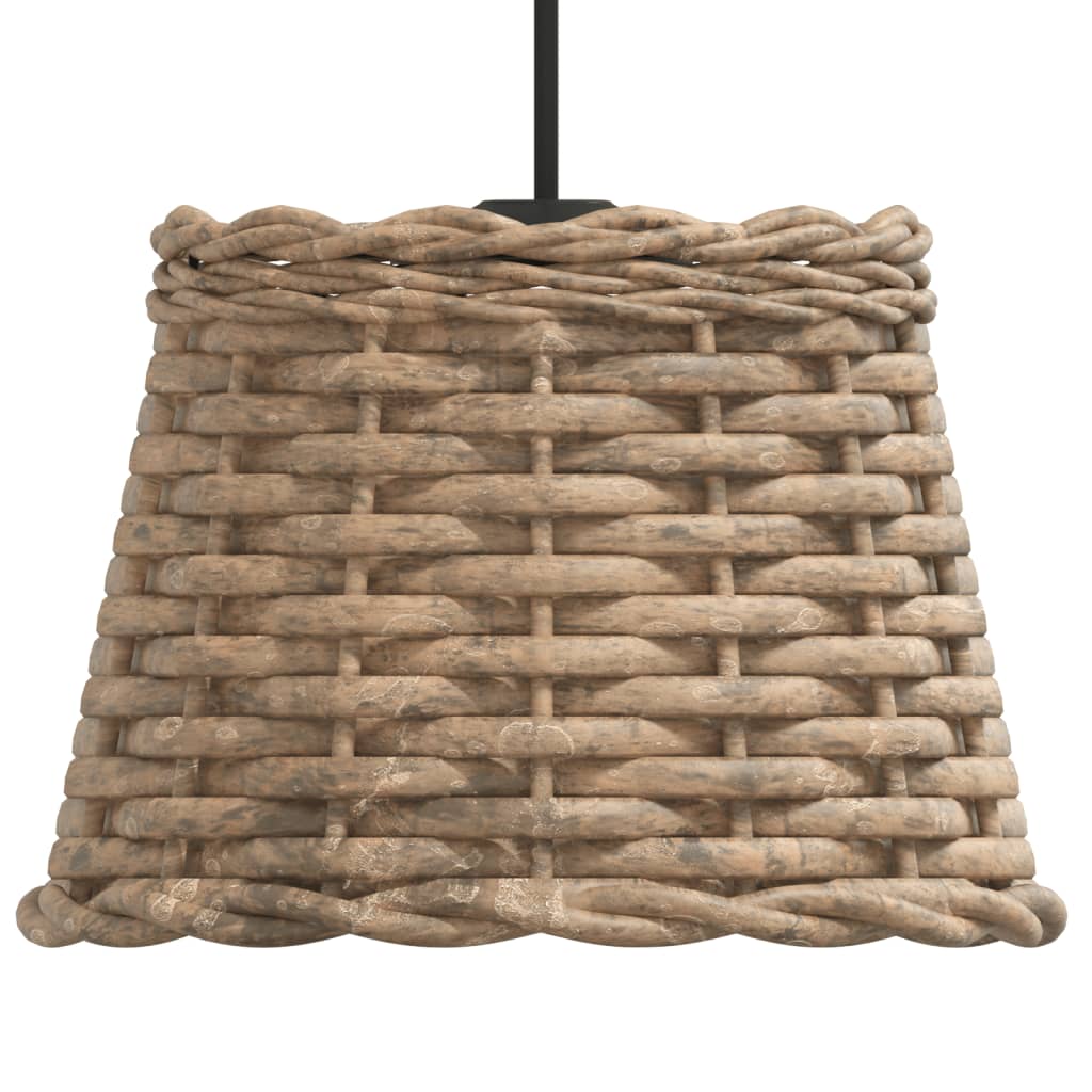 Paralume da Soffitto Marrone Ø20x15 cm in Vimini
