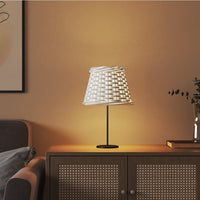 Paralume Bianco Ã˜15x12 cm in Viminicod mxl 105299