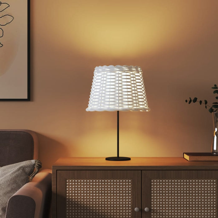 Paralume Bianco Ø30x20 cm in Vimini 364383