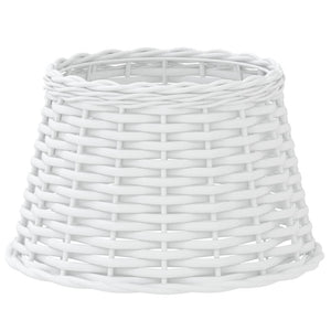 Paralume Bianco Ø38x23 cm in Vimini 364384