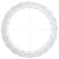 Paralume Bianco Ø40x26 cm in Vimini 364385