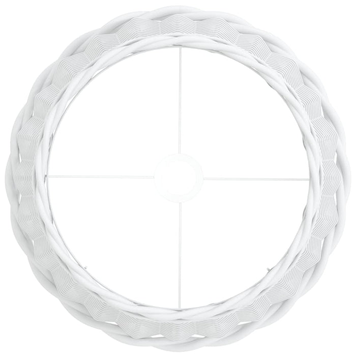 Paralume Bianco Ø40x26 cm in Vimini 364385